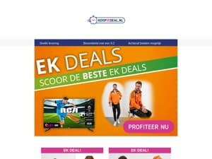 Oranjekoorts-DEALS! ⚽🧡
