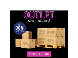 Outlet = Aangevuld 🤯