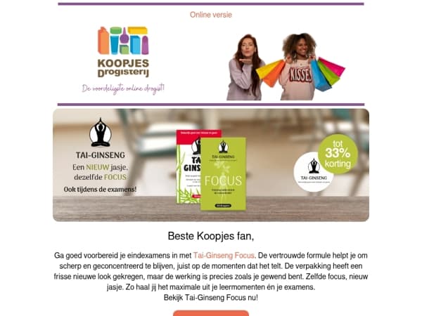 Focus houden tijdens je examens? | KoopjesDrogisterij.nl