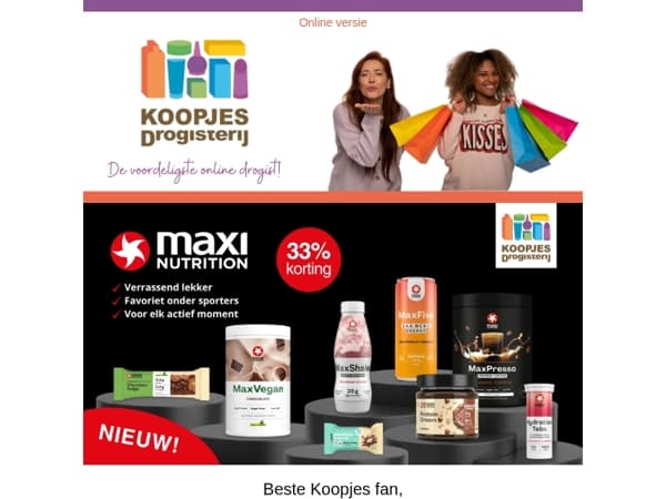 Exclusief bij KoopjesDrogisterij: dit wil je niet missen 🤩