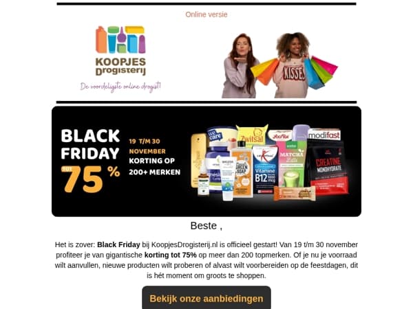 📣 Black Friday is hier: Dagaanbiedingen op Weleda en Purasana! | KoopjesDrogisterij.nl