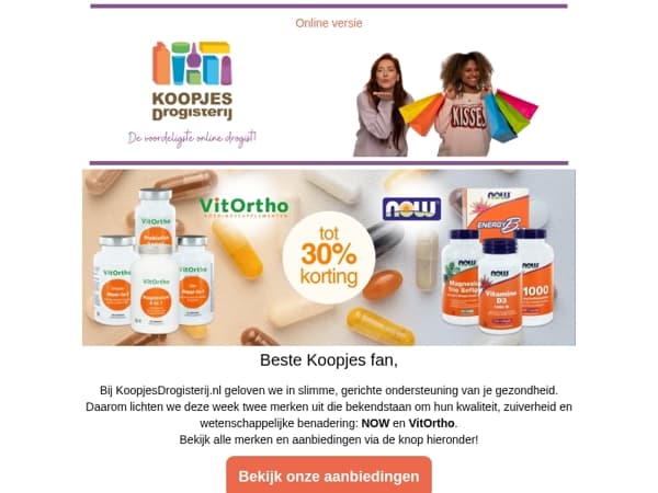 Deze week in de spotlight: Vitortho en NOW!