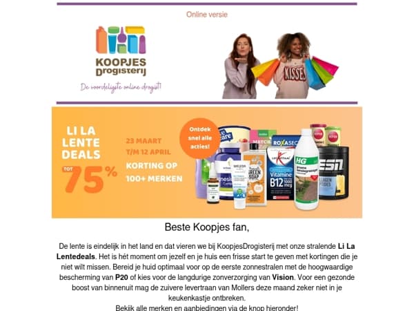 De Li La Lentedeals zijn in volle gang: 40% op alles van Purasana!