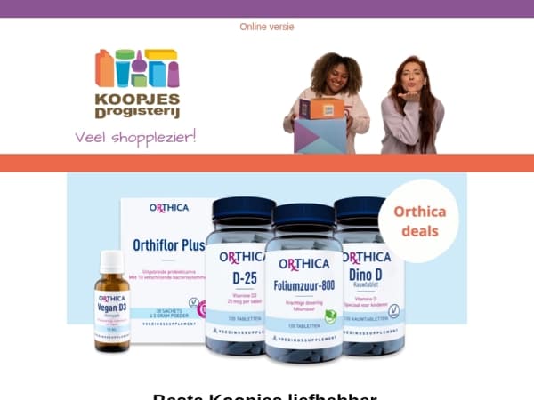 Op zoek naar de beste prijzen voor Orthica? 🧐 Zoek niet verder!