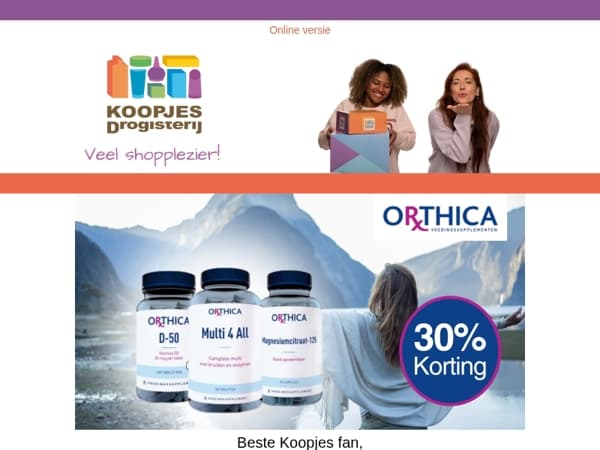 Deze week in de spotlight: Orthica!
