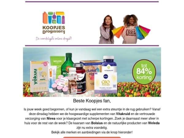 Jouw dinsdag-deals staan klaar!