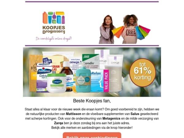 ouw zondagse extraatje: Fris en vitaal de nieuwe week in!