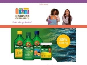 Profiteer snel van 35% korting op Möller's Omega-3 Levertraan| KoopjesDrogisterij.nl