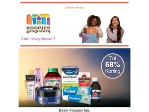 De laatste dag van de Super Fitte Voordeel Weken!