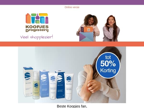 Pak deze week je kans met hoge kortingen op o.a. Sea Line!