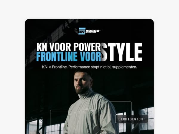 KN van binnen. Frontline van buiten. 🔥