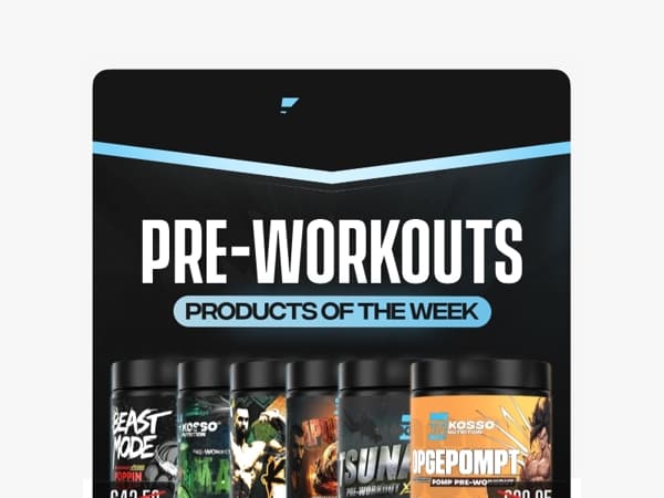 ALERT: tot 24% korting op ALLE pre’s 💥