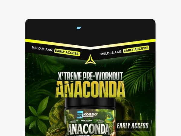 Een NIEUWE Pre-Workout? 🐍
