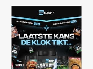 20% Korting Eindigt Vannacht! 🚨