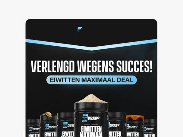Deal verlengd… én iets nieuws! 👀