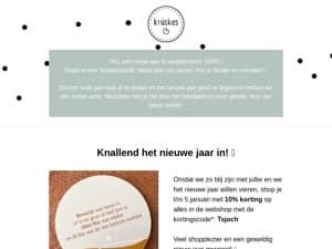 📢 Nieuwjaarsactie!