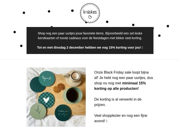 🚨 Dit is je laatste kans!