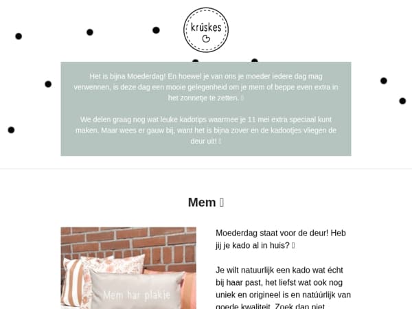 🌸 Moederdag staat voor de deur!