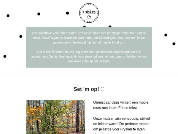 ❄ Onmisbaar deze winter: een prachtige Friese muts!