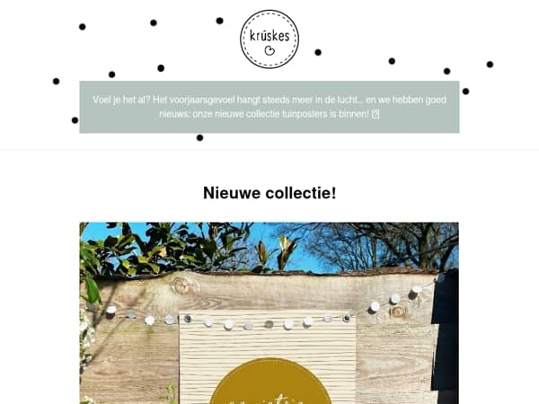 De nieuwe collectie tuinposters is binnen! 🙌🏼