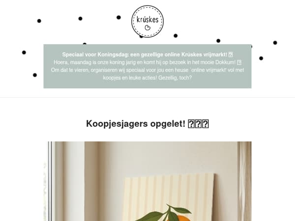 🍊 Oranje boven!