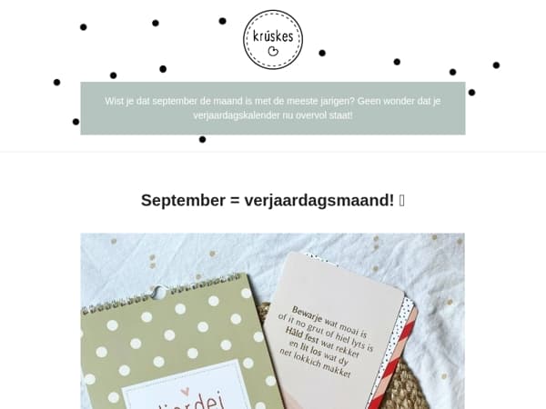 Het is dé verjaardagsmaand: scoor nu jouw Friese kalender