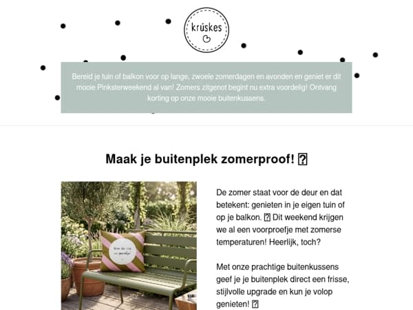 ⛱ Zit deze zomer nóg lekkerder