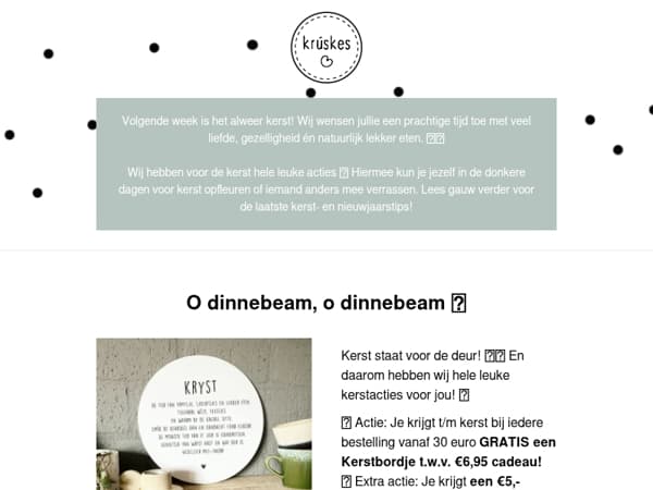 Laatste kans voor kerst!  ✨