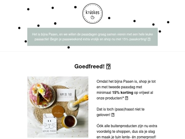 🐣 Het paasweekend is begonnen!