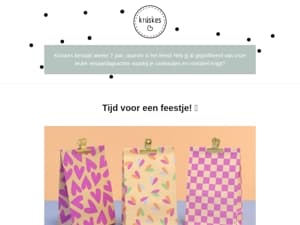Heb jij al geprofiteerd van onze feestactie? 🎈