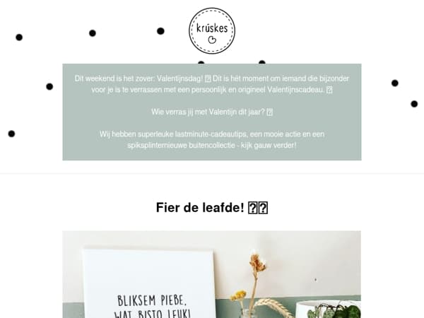 Verras jouw Valentijn 💕