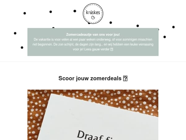 🌞 Wij maken jouw zomer nóg leuker