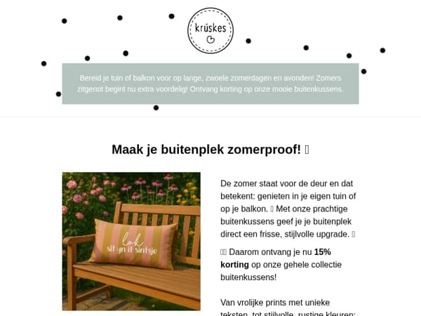 ⛱ Zit deze zomer nóg lekkerder