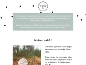 ❄ Mutsen opruiming!