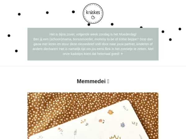 🌸 Voor iedere Mem een Moederdag cadeau!