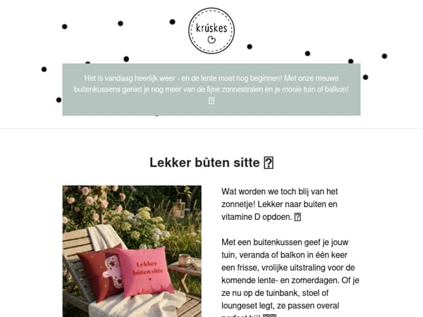 🌞 NIEUW: mooie Friese Buitenkussens!