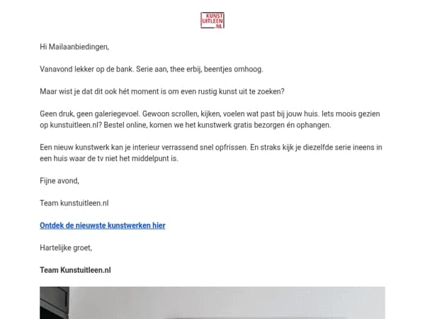 Tijd voor iets anders dan een (zwart) scherm?