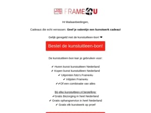 Verras je Valentijn met kunst ❤️