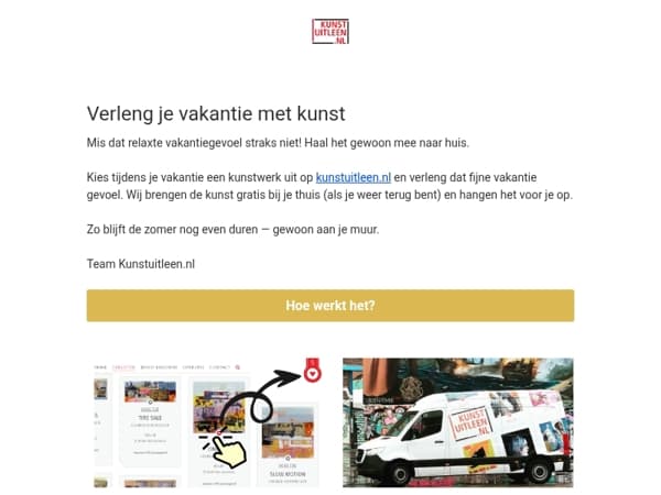 Verleng je vakantie met kunst
