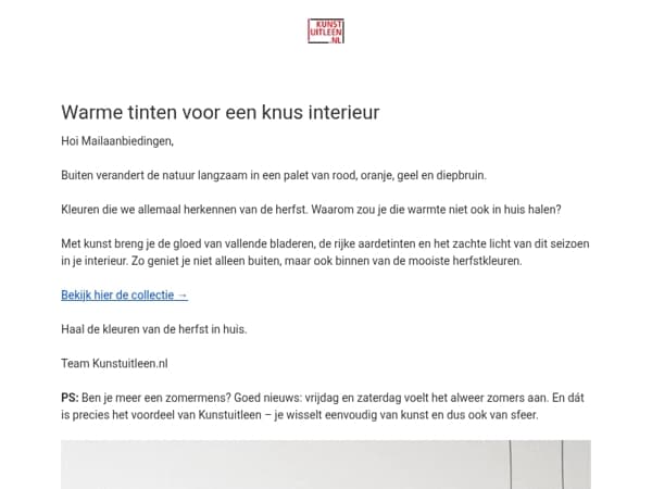 Wissel mee met de seizoenen – kunstuitleen voor de herfst