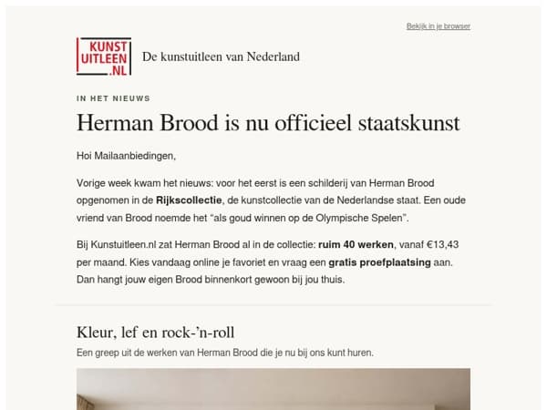 Herman Brood in de Rijkscollectie. En bij jou thuis?