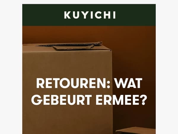 Wat gebeurt er met jouw retourzending?