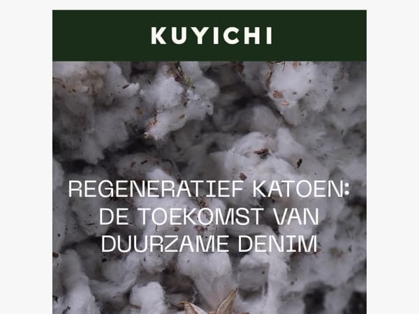 In 2001 kozen we voor biologisch katoen