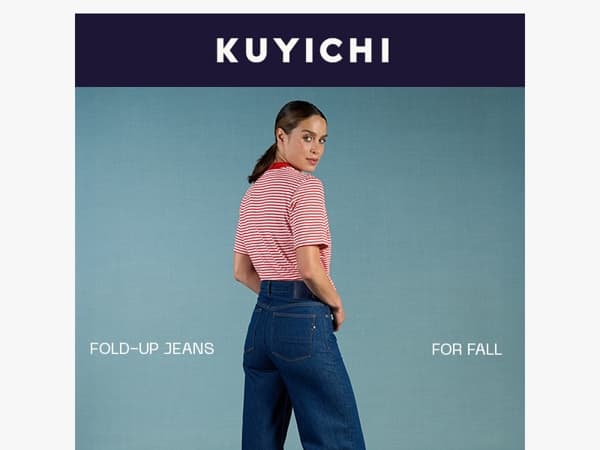 Meet your new fold-up jeans for fall!