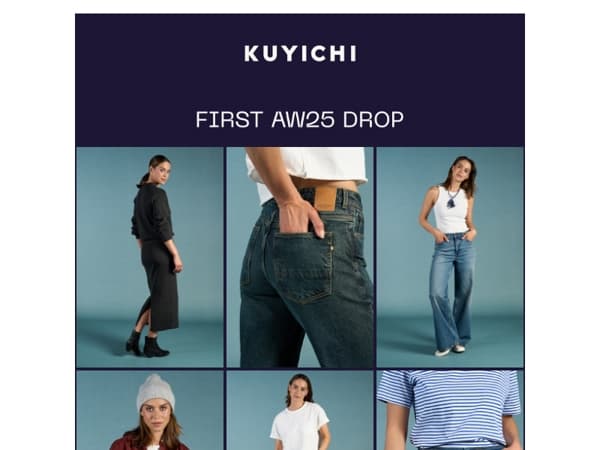 De eerste herfst/winter drop is nu online!