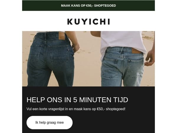 Maak kans op €50,- shoptegoed!