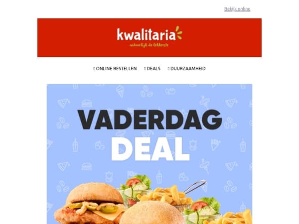 Alléén vandaag: Vaderdag Deal