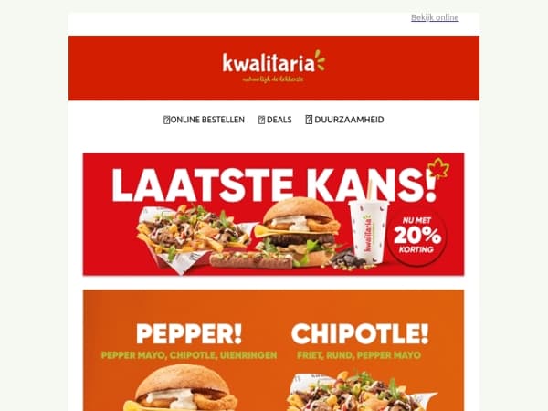 Laatste kans! Scoor nu snel onze herfsttoppers 🍂