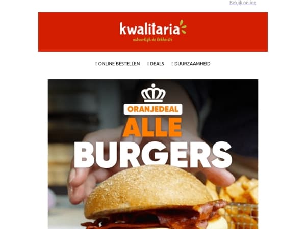 Koninklijke kortingen bij Kwalitaria!