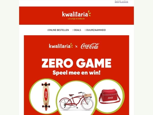 Win een Coca-Cola cruiser! 🚲